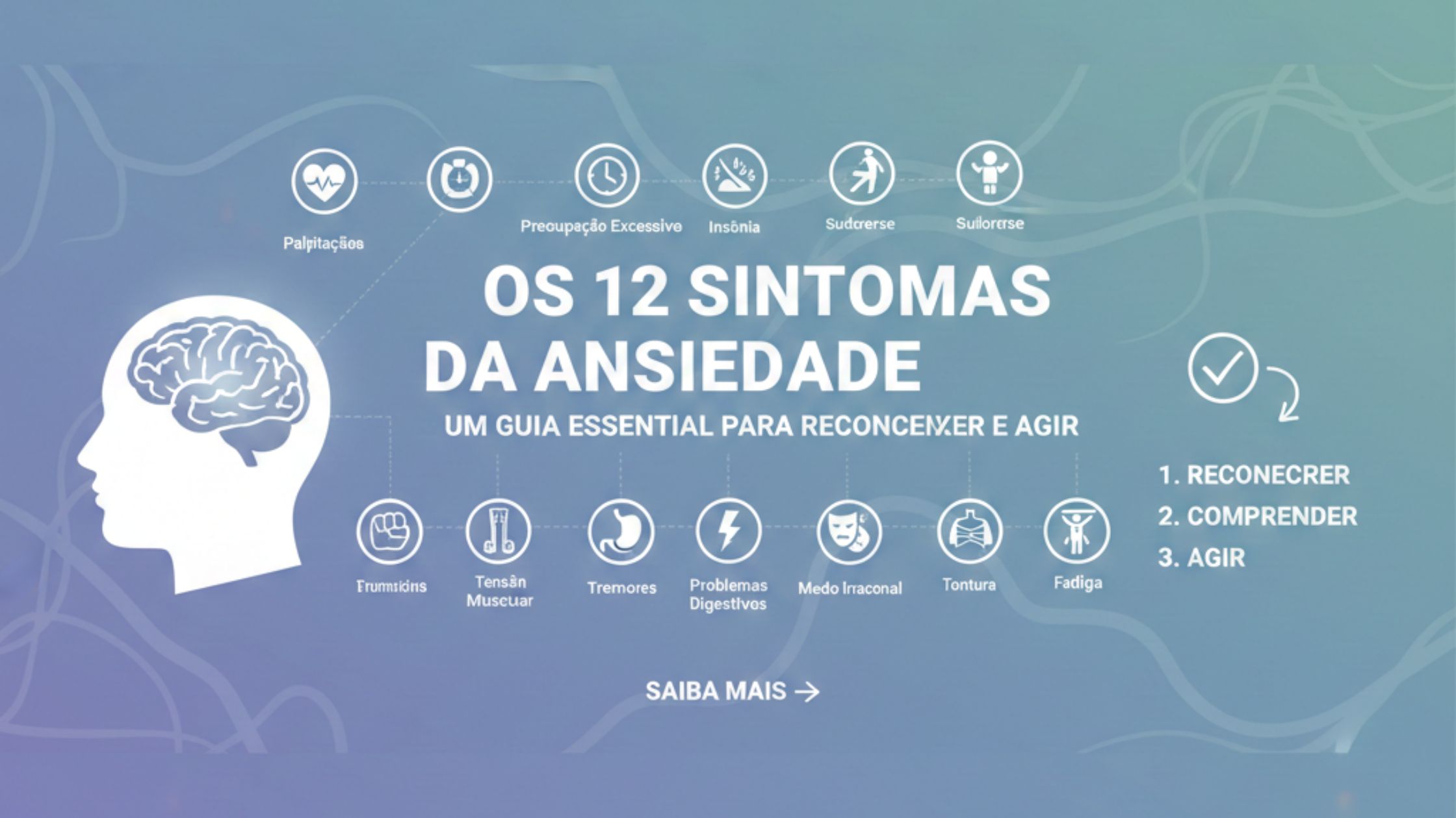 Os 12 Sintomas da Ansiedade: Um Guia Essencial para Reconhecer e Agir